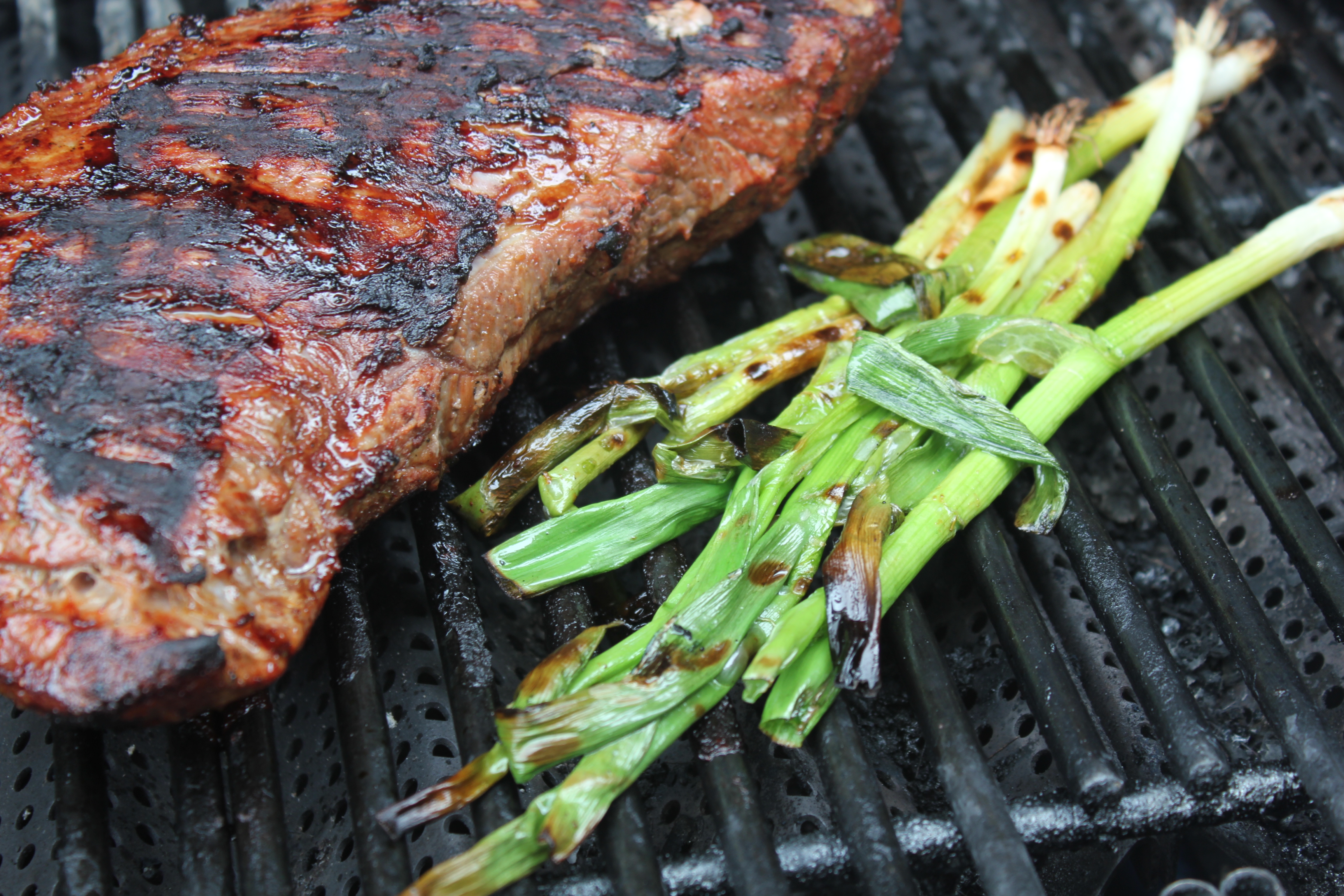 London broil on sale on the grill